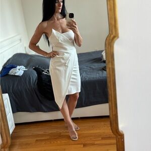 Lulu's Ivory Elegance Dress